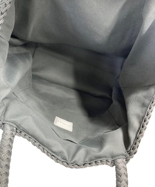 LUDLOW（ラドロー）LUDLOW (ラドロー) コードバッグ グレーの古着・服飾アイテム