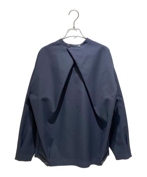 HYKE（ハイク）HYKE (ハイク) ブラウス ネイビー サイズ:SIZE 1の古着・服飾アイテム