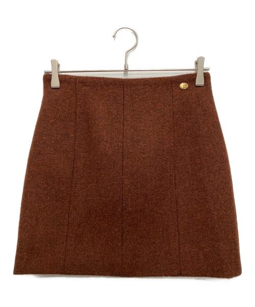 CHANEL（シャネル）CHANEL (シャネル) スカート ブラウン サイズ:36の古着・服飾アイテム