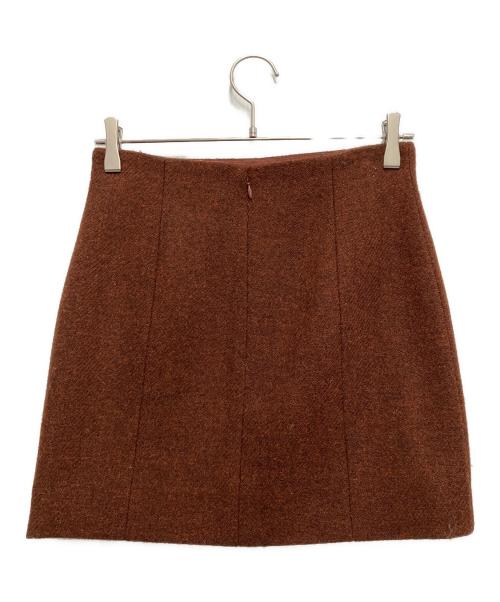 CHANEL（シャネル）CHANEL (シャネル) スカート ブラウン サイズ:36の古着・服飾アイテム