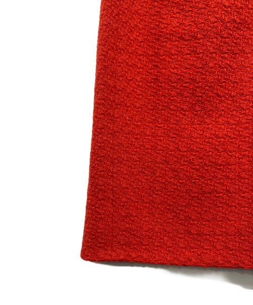 CHANEL（シャネル）CHANEL (シャネル) ツイードスカート レッド サイズ:34の古着・服飾アイテム