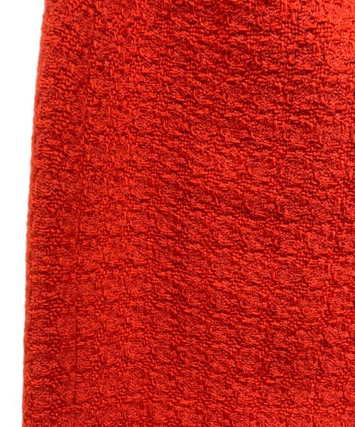 CHANEL（シャネル）CHANEL (シャネル) ツイードスカート レッド サイズ:34の古着・服飾アイテム