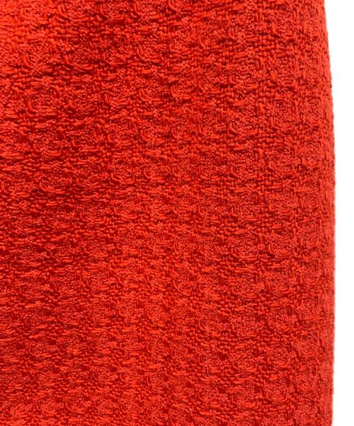 CHANEL（シャネル）CHANEL (シャネル) ツイードスカート レッド サイズ:34の古着・服飾アイテム