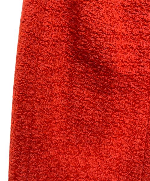 CHANEL（シャネル）CHANEL (シャネル) ツイードスカート レッド サイズ:34の古着・服飾アイテム