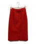 CHANEL (シャネル) ツイードスカート レッド サイズ:34：30000円