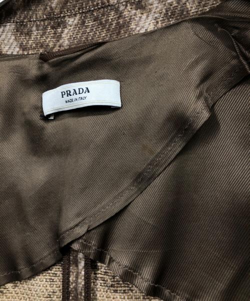 PRADA（プラダ）PRADA (プラダ) コート ベージュ サイズ:40の古着・服飾アイテム