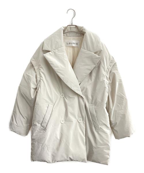 LOUNIE（ルーニー）LOUNIE (ルーニー) 2WAY中綿コート アイボリー サイズ:Sの古着・服飾アイテム