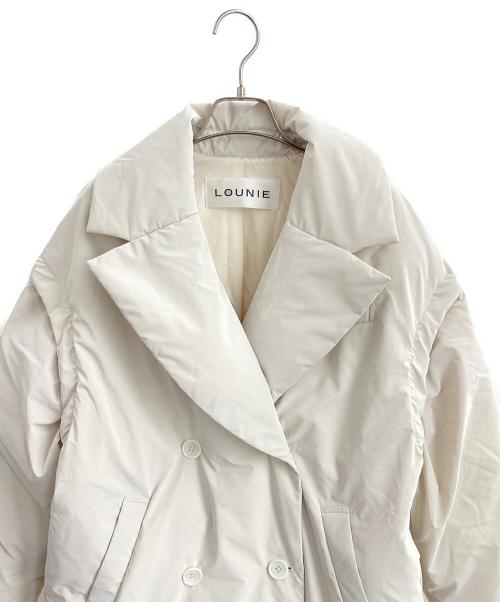 LOUNIE（ルーニー）LOUNIE (ルーニー) 2WAY中綿コート アイボリー サイズ:Sの古着・服飾アイテム