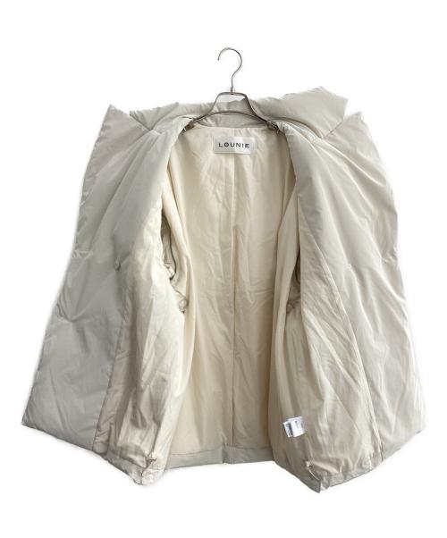 LOUNIE（ルーニー）LOUNIE (ルーニー) 2WAY中綿コート アイボリー サイズ:Sの古着・服飾アイテム