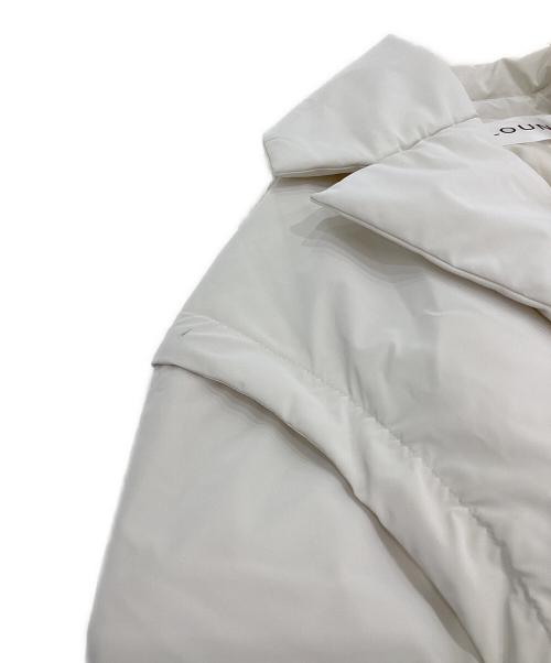 LOUNIE（ルーニー）LOUNIE (ルーニー) 2WAY中綿コート アイボリー サイズ:Sの古着・服飾アイテム