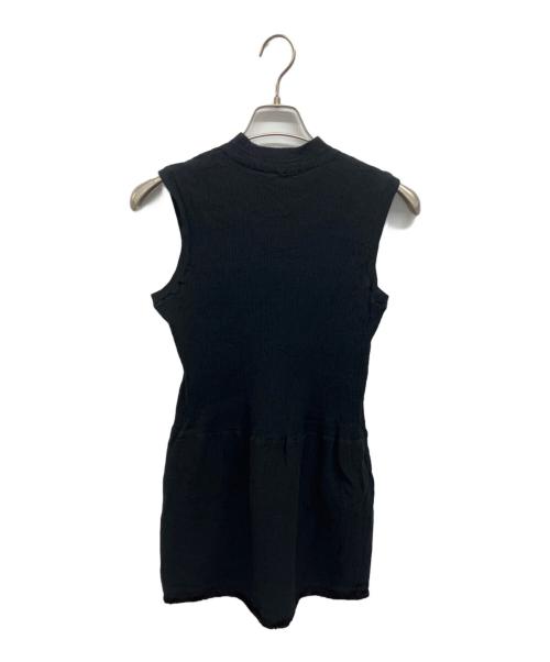 HaaT（ハート）Haat (ハート) ノースリーブブラウス ブラック サイズ:2の古着・服飾アイテム