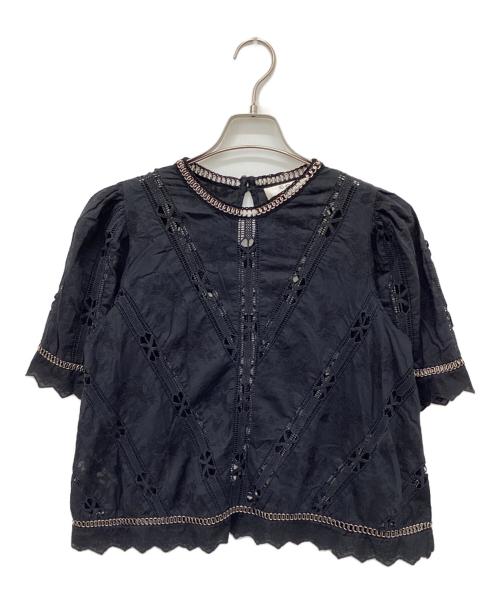 sea NEW YORK（シー ニューヨーク）Sea NEW YORK (シー ニューヨーク) ブラウス ブラック サイズ:Sの古着・服飾アイテム
