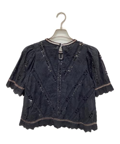sea NEW YORK（シー ニューヨーク）Sea NEW YORK (シー ニューヨーク) ブラウス ブラック サイズ:Sの古着・服飾アイテム