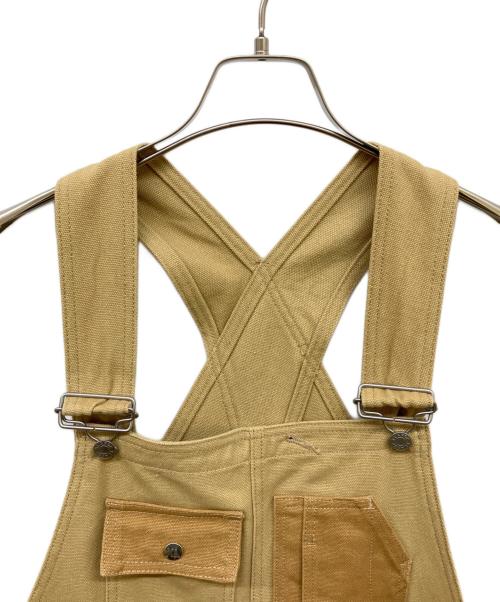 X-LARGE（エクストララージ）X-LARGE (エクストララージ) PATCHWORK OVERALL ベージュ サイズ:Sの古着・服飾アイテム