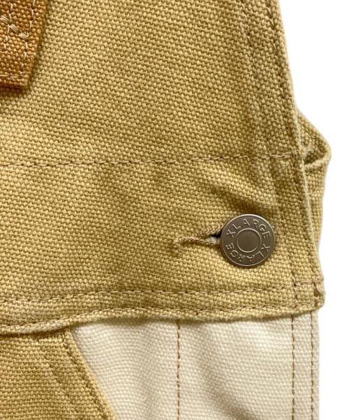 X-LARGE（エクストララージ）X-LARGE (エクストララージ) PATCHWORK OVERALL ベージュ サイズ:Sの古着・服飾アイテム