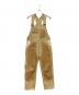 X-LARGE（エクストララージ）の古着「PATCHWORK OVERALL」｜ベージュ