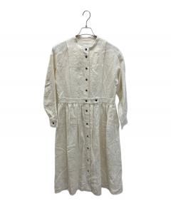 中古・古着通販】LOISIR (ロワズィール) レーヨンリネンスタンドカラー