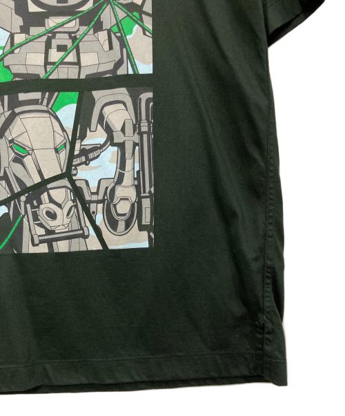 HERMES（エルメス）HERMES (エルメス) MEGA Chariot Tシャツ グリーン サイズ:XSの古着・服飾アイテム