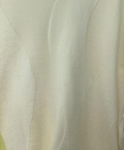 HERMES（エルメス）HERMES (エルメス) 半袖タートルネックニット ホワイト サイズ:Sの古着・服飾アイテム