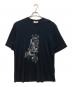 HERMES（エルメス）の古着「MEGA Chariot プリントTシャツ」｜ネイビー