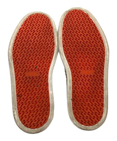 HERMES（エルメス）HERMES (エルメス) Ｈロゴローカットスニーカー ホワイト×ベージュ サイズ:40の古着・服飾アイテム