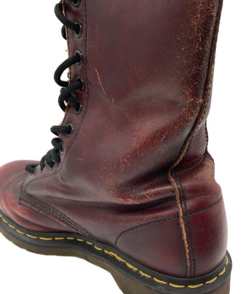 Dr.Martens（ドクターマーチン）Dr.Martens (ドクターマーチン) 14ホールブーツ ブラウン サイズ:UK6の古着・服飾アイテム