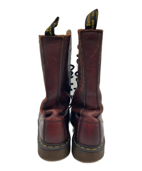 Dr.Martens（ドクターマーチン）Dr.Martens (ドクターマーチン) 14ホールブーツ ブラウン サイズ:UK6の古着・服飾アイテム