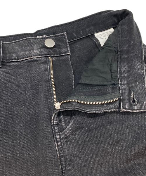 theory（セオリー）theory (セオリー) New ST Denim Bk Wide HW Pant D GH ブラック サイズ:24の古着・服飾アイテム