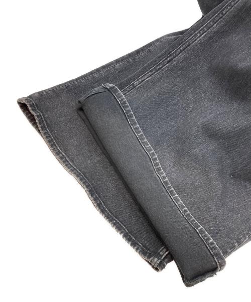 theory（セオリー）theory (セオリー) New ST Denim Bk Wide HW Pant D GH ブラック サイズ:24の古着・服飾アイテム
