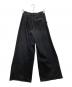 theory (セオリー) New ST Denim Bk Wide HW Pant D GH ブラック サイズ:24：6000円