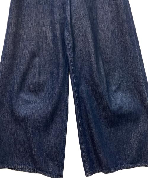 theory（セオリー）theory (セオリー) Drape Denim HW Wide Trouser D インディゴ サイズ:24の古着・服飾アイテム