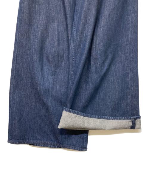 theory（セオリー）theory (セオリー) Drape Denim HW Wide Trouser D インディゴ サイズ:24の古着・服飾アイテム