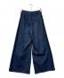 theory (セオリー) Drape Denim HW Wide Trouser D インディゴ サイズ:24：7000円