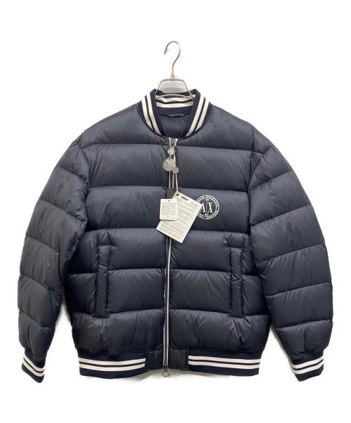 ARMANI EXCHANGE（アルマーニ エクスチェンジ）ARMANI EXCHANGE (アルマーニ エクスチェンジ) ダウンジャケット ネイビー サイズ:ｌ 未使用品の古着・服飾アイテム