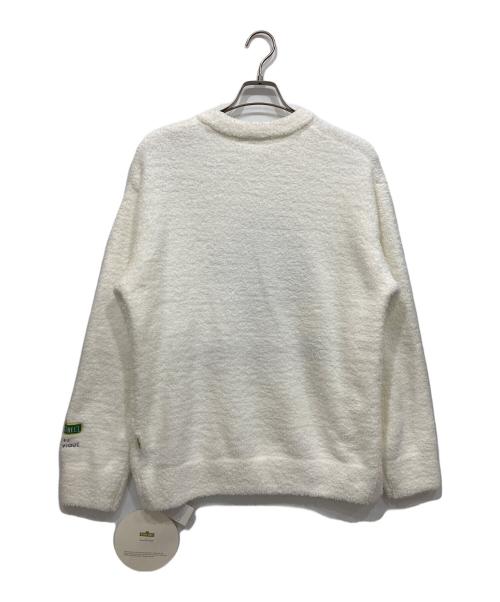 gelato pique（ジェラートピケ）gelato pique (ジェラートピケ) SESAME STREET (セサミストリート) ジャガードプルオーバー&ロングパンツセット ホワイト×ブルー サイズ:Mの古着・服飾アイテム