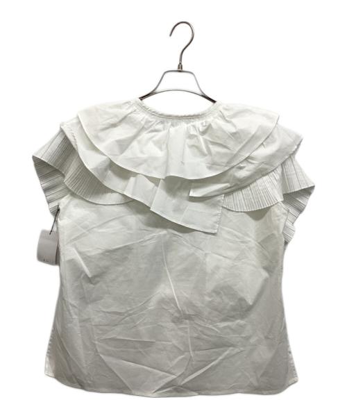 ELENDEEK（エレンディーク）ELENDEEK (エレンディーク) FRILL FRILL BL ホワイト サイズ:Free 未使用品の古着・服飾アイテム