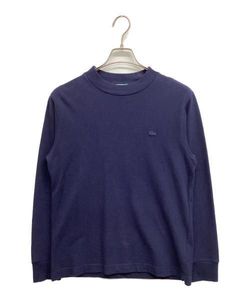 LACOSTE（ラコステ）LACOSTE (ラコステ) LACOSTE 別注モックネックTシャツロングスリーブ ネイビー サイズ:FR 4 US Mの古着・服飾アイテム