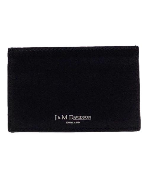 J&M DAVIDSON（ジェイ＆エム デヴィッドソン）J&M DAVIDSON (ジェイ＆エム デヴィッドソン) スタッズカードケース ブラックの古着・服飾アイテム