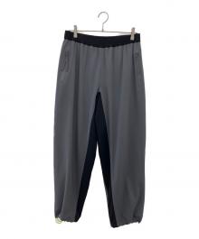 Graphpaper（グラフペーパー）の古着「Wool Nylon Gabardine Track Pants」｜グレー