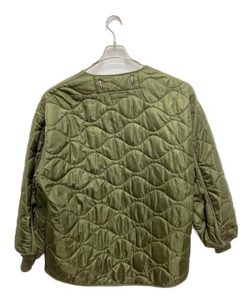 MARKA（マーカ）MARKA (マーカ) MODS PARKA WOOL LINEN BACK SATIN カーキ サイズ:1の古着・服飾アイテム