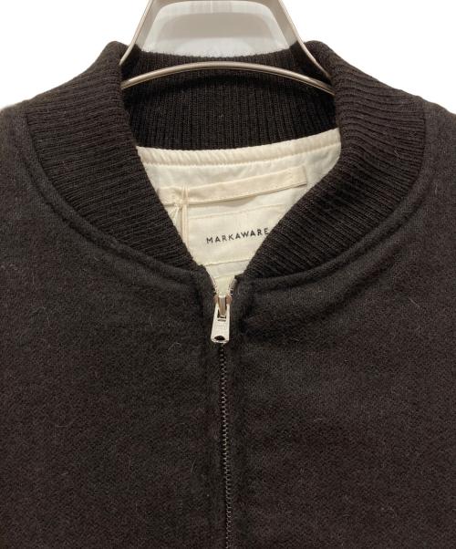 MARKAWARE（マーカウェア）MARKAWARE (マーカウェア) ALPACA SPORTS JACKET ブラック サイズ:2の古着・服飾アイテム