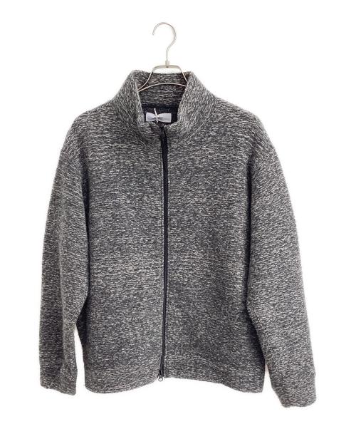 MARKA（マーカ）MARKA (マーカ) HIGH NECK TRACK JACKET SUPER140s WOOL BOA グレー サイズ:1の古着・服飾アイテム