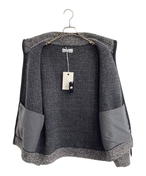 MARKA（マーカ）MARKA (マーカ) HIGH NECK TRACK JACKET SUPER140s WOOL BOA グレー サイズ:1の古着・服飾アイテム