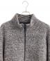 MARKA (マーカ) HIGH NECK TRACK JACKET SUPER140s WOOL BOA グレー サイズ:1：15000円