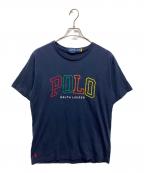 POLO RALPH LAURENポロ・ラルフローレン）の古着「POLO RALPH LAUREN ロゴＴシャツ」｜ネイビー