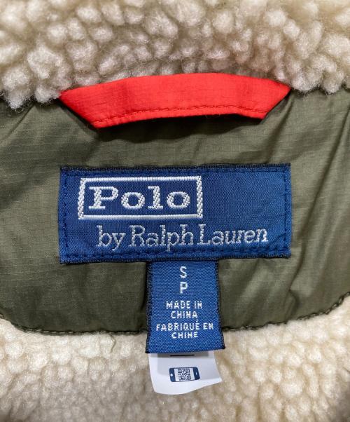 POLO RALPH LAUREN（ポロ・ラルフローレン）POLO RALPH LAUREN (ポロ・ラルフローレン) キルトダウンジャケット ブルー サイズ:Ｓの古着・服飾アイテム