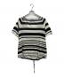 MaxMara (マックスマーラ) リネンニット ブラック×ホワイト サイズ:S：4500円