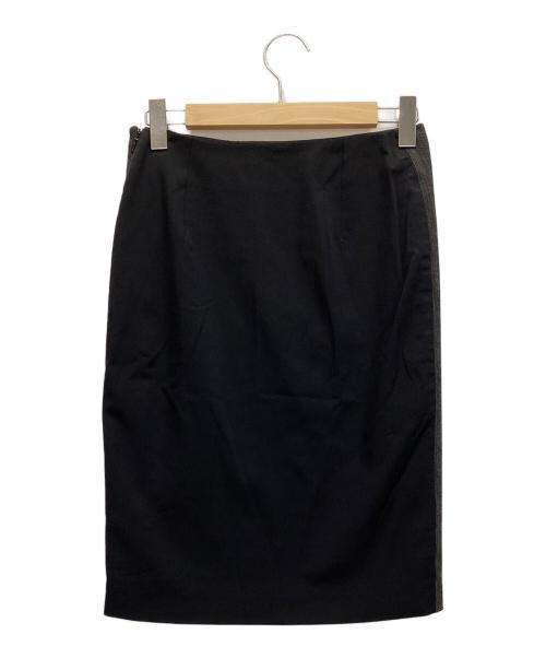 BALENCIAGA（バレンシアガ）BALENCIAGA (バレンシアガ) タイトスカート ブラック サイズ:38の古着・服飾アイテム