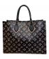 LOUIS VUITTON (ルイ ヴィトン) オンザゴーMM フォール・フォー・ユー ブラック×ピンク サイズ:MM：320000円