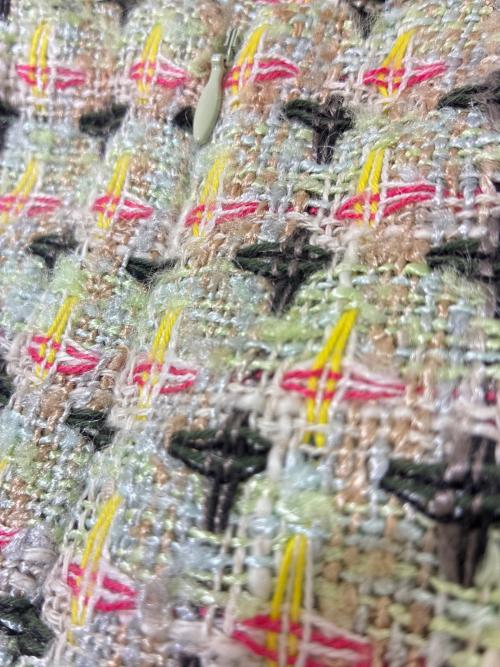 CHANEL（シャネル）CHANEL (シャネル) P19 ツイードスカート マルチカラー サイズ:40の古着・服飾アイテム